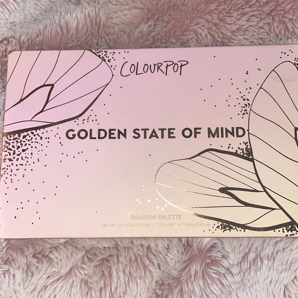 Colourpop golden state of mind